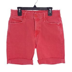 MOTHER Red Women Shorts